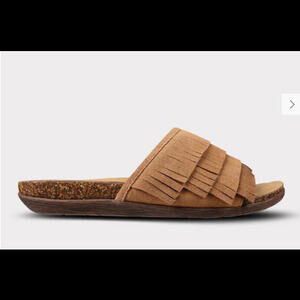 Women's Lamo, Clea Sandal EW2422-122 Black/White Fabric Microfiber